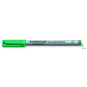   Alkoholmentes marker, OHP, 0,6 mm, STAEDTLER 'Lumocolor® 316 F', zöld
