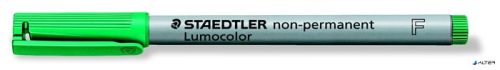 Alkoholmentes marker, OHP, 0,6 mm, STAEDTLER 'Lumocolor® 316 F', zöld