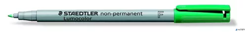 Alkoholmentes marker, OHP, 0,6 mm, STAEDTLER "Lumocolor® 316 F", zöld