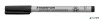 Alkoholmentes marker, OHP, 0,6 mm, STAEDTLER "Lumocolor® 316 F", fekete