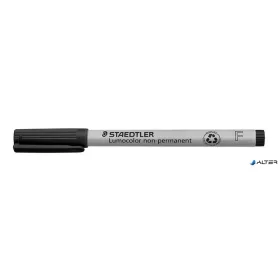   Alkoholmentes marker, OHP, 0,6 mm, STAEDTLER "Lumocolor® 316 F", fekete