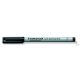 Alkoholmentes marker, OHP, 0,6 mm, STAEDTLER 'Lumocolor® 316 F', fekete