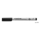 Alkoholmentes marker, OHP, 0,6 mm, STAEDTLER 'Lumocolor® 316 F', fekete