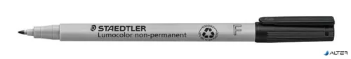 Alkoholmentes marker, OHP, 0,6 mm, STAEDTLER 'Lumocolor® 316 F', fekete