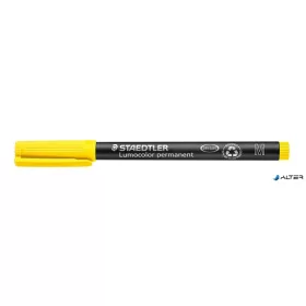   Alkoholos marker, OHP, 1 mm, STAEDTLER "Lumocolor® 317 M", sárga
