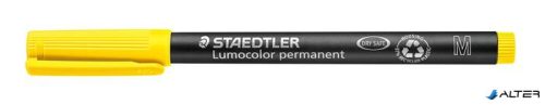 Alkoholos marker, OHP, 1 mm, STAEDTLER 'Lumocolor® 317 M', sárga