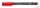 Alkoholos marker, OHP, 1 mm, STAEDTLER "Lumocolor® 317 M", piros