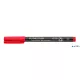 Alkoholos marker, OHP, 1 mm, STAEDTLER 'Lumocolor® 317 M', piros