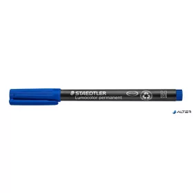   Alkoholos marker, OHP, 1 mm, STAEDTLER 'Lumocolor® 317 M', kék