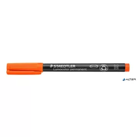   Alkoholos marker, OHP, 1 mm, STAEDTLER "Lumocolor® 317 M", narancssárga
