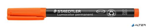 Alkoholos marker, OHP, 1 mm, STAEDTLER 'Lumocolor® 317 M', narancssárga