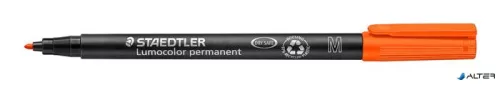 Alkoholos marker, OHP, 1 mm, STAEDTLER 'Lumocolor® 317 M', narancssárga