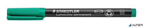 Alkoholos marker, OHP, 1 mm, STAEDTLER 'Lumocolor® 317 M', zöld
