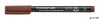 Alkoholos marker, OHP, 1 mm, STAEDTLER "Lumocolor® 317 M", barna