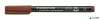 Alkoholos marker, OHP, 1 mm, STAEDTLER "Lumocolor® 317 M", barna