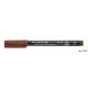 Alkoholos marker, OHP, 1 mm, STAEDTLER "Lumocolor® 317 M", barna