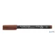 Alkoholos marker, OHP, 1 mm, STAEDTLER "Lumocolor® 317 M", barna