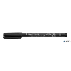   Alkoholos marker, OHP, 1 mm, STAEDTLER "Lumocolor® 317 M", fekete
