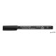Alkoholos marker, OHP, 1 mm, STAEDTLER "Lumocolor® 317 M", fekete