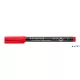 Alkoholos marker, OHP, 0,6 mm, STAEDTLER "Lumocolor® 318 F", piros