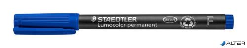 Alkoholos marker, OHP, 0,6 mm, STAEDTLER 'Lumocolor® 318 F', kék