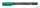 Alkoholos marker, OHP, 0,6 mm, STAEDTLER 'Lumocolor® 318 F', zöld