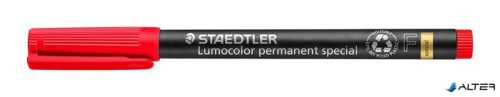 Alkoholos marker, 0,6 mm, STAEDTLER "Lumocolor® special 319 F", piros
