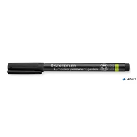   Alkoholos marker, 1 mm, kúpos, STAEDTLER "Lumocolor® garden 319 GM", fekete