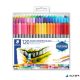 Rostirón készlet, 0,8/3,0 mm, kétvégű, STAEDTLER® "3200", 120 különböző szín
