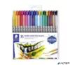 Filctoll készlet, 0,8/3,0 mm, kétvégű, STAEDTLER® "3200", 36 különböző szín