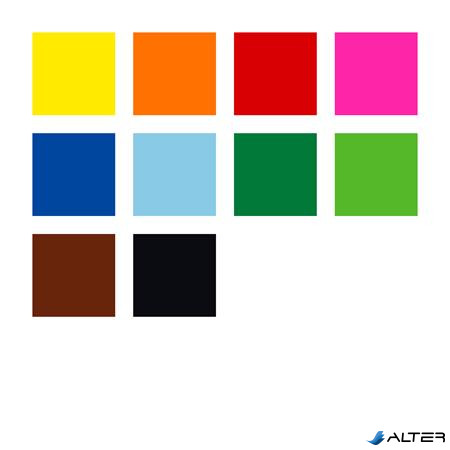 Filctoll készlet, 1 mm, STAEDTLER "Triplus 323", 10 különböző szín