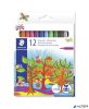 Rostirón készlet, 1 mm, STAEDTLER "325", 12 különböző szín