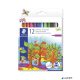 Rostirón készlet, 1 mm, STAEDTLER "325", 12 különböző szín