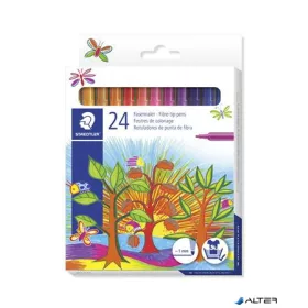   Filctoll készlet, 1 mm, STAEDTLER '325', 24 különböző szín