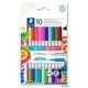 Rostirón készlet, 1/3 mm, kétvégű, STAEDTLER® "3280", 20 különböző szín