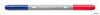 Rostirón készlet, 1/3 mm, kétvégű, STAEDTLER® "3280", 20 különböző szín