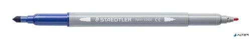 Filctoll készlet, 1/3 mm, kétvégű, STAEDTLER® '3280', 20 különböző szín