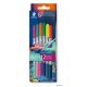 Rostirón készlet, 1/3 mm, kétvégű, kimosható, STAEDTLER® "3280", Multiverzum 1, 6 különböző szín