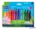 Filctoll készlet, 2,5 mm, kimosható, jumbo, STAEDTLER „Noris® junior 329”, Peppa malac, 12 szín