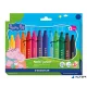 Filctoll készlet, 2,5 mm, kimosható, jumbo, STAEDTLER „Noris® junior 329”, Peppa malac, 12 szín