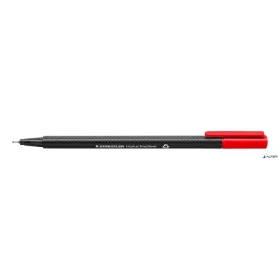Tűfilc, 0,3 mm, STAEDTLER 'Triplus 334', piros