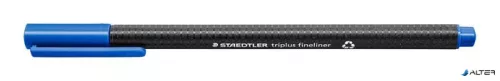 Tűfilc, 0,3 mm, STAEDTLER 'Triplus 334', ciánkék