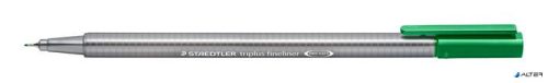 Tűfilc, 0,3 mm, STAEDTLER "Triplus 334", zöld