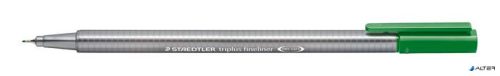 Tűfilc, 0,3 mm, STAEDTLER 'Triplus 334', méregzöld
