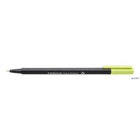   Tűfilc, 0,3 mm, STAEDTLER 'Triplus 334', limezöld