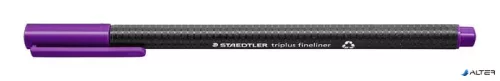 Tűfilc, 0,3 mm, STAEDTLER "Triplus 334", sötétlila