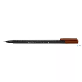   Tűfilc, 0,3 mm, STAEDTLER "Triplus 334", középbarna