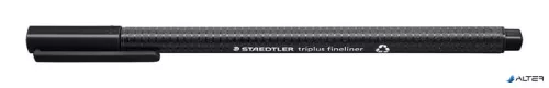 Tűfilc, 0,3 mm, STAEDTLER 'Triplus 334', fekete
