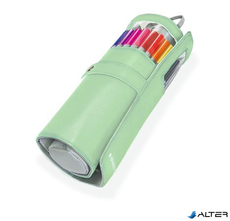 Tűfilc készlet feltekerhető tolltartóban, 0,3 mm, STAEDTLER 'Triplus® 334', 20 különböző szín