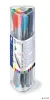 Tűfilc készlet, 0,3 mm, STAEDTLER "Triplus 334", 12 különböző szín